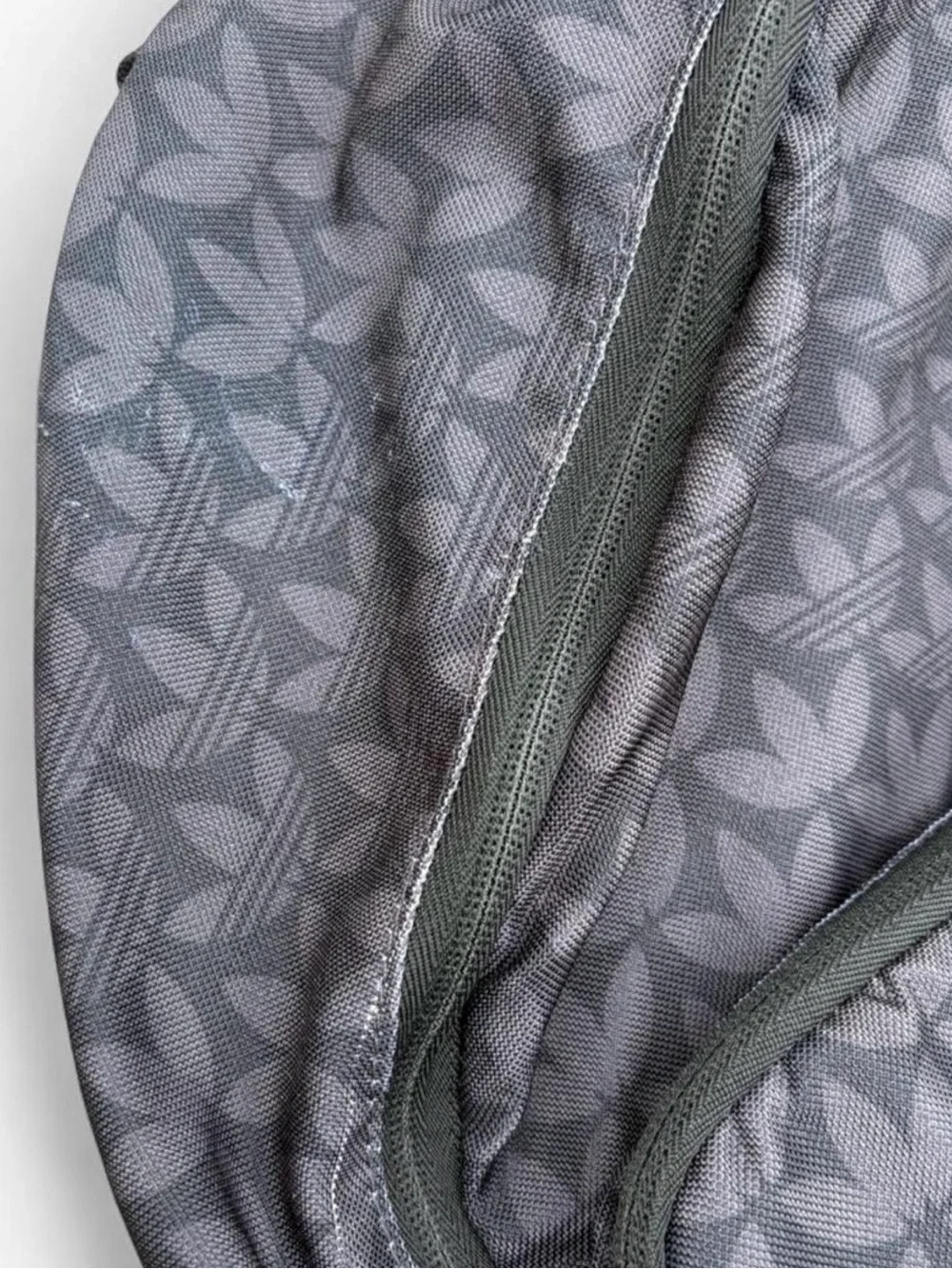 Adidas Originals Black Tonal Monogram Trefoil Backpack